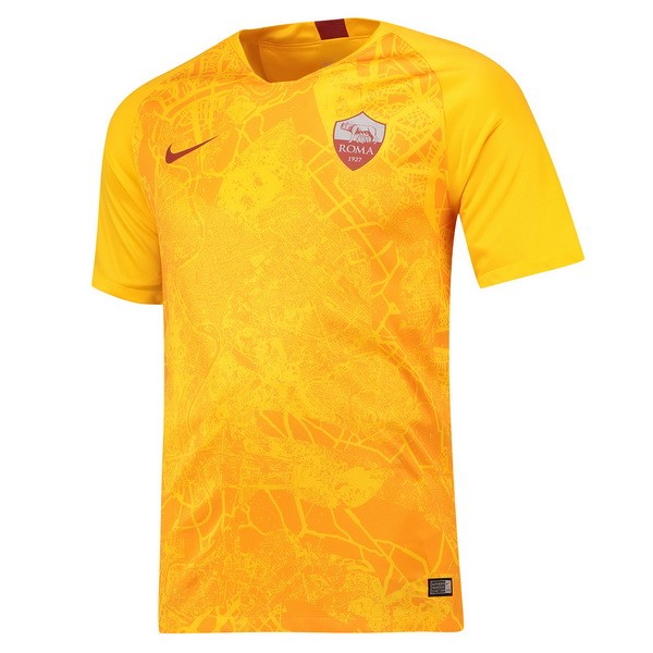 Camiseta As Roma 3ª 2018/19 Amarillo